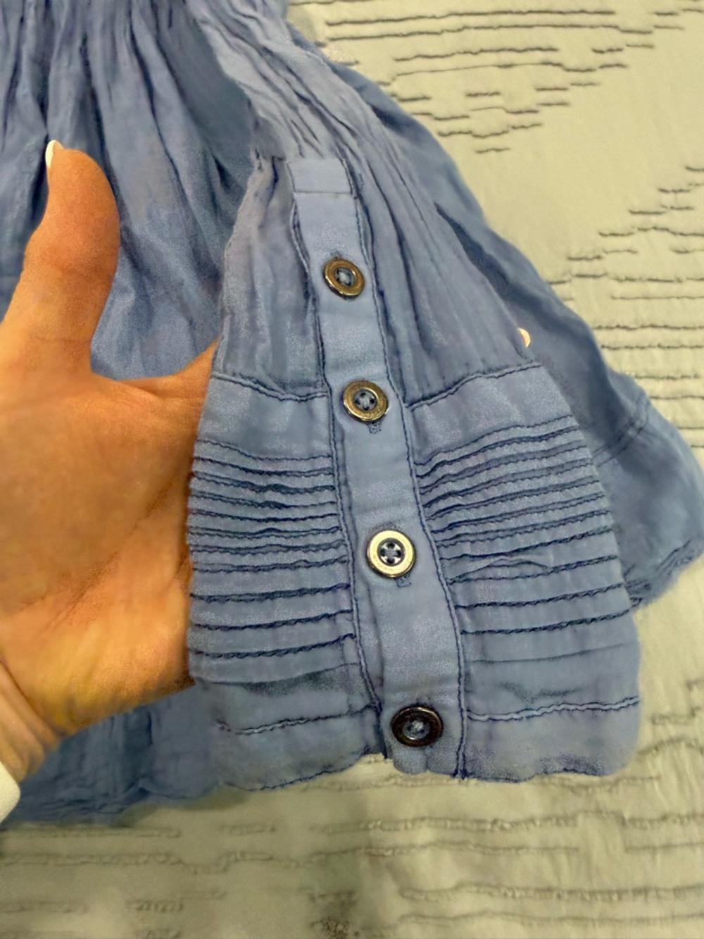 We The Free Sheer Swing Top - current on website.  Only worn once EUC - Picture 11 of 12